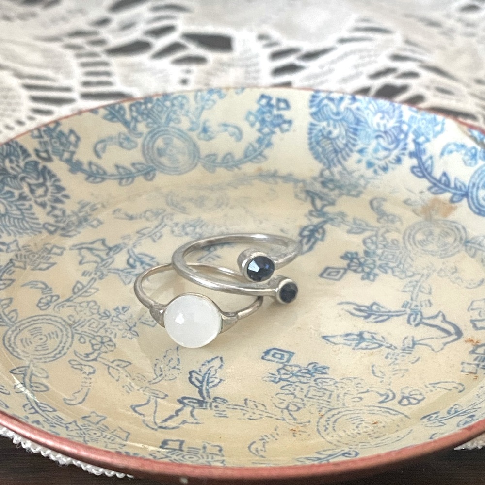 Gemstone ring bundle